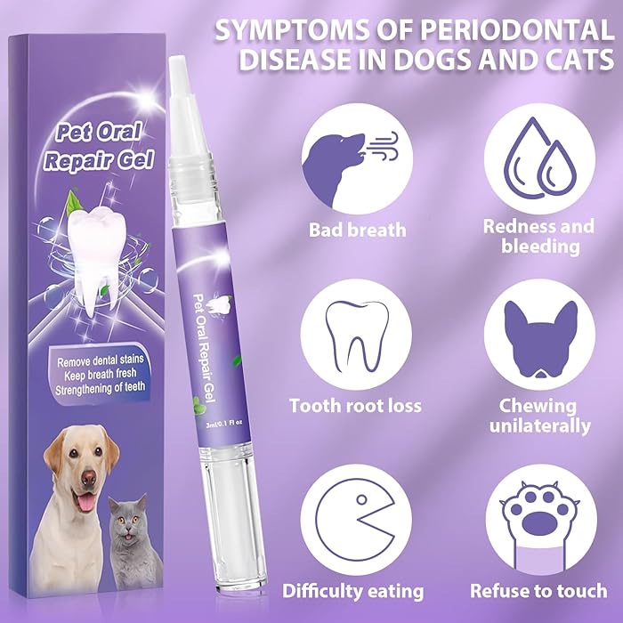PetSmile Dental Gel™ – Tandrengöring för Hund & Katt