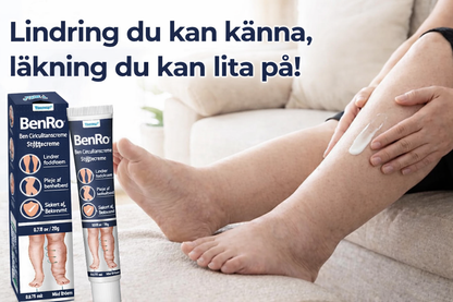 Sveora™ – Lindrande benkräm för lättare ben och bättre blodcirkulation 1+1 Gratis