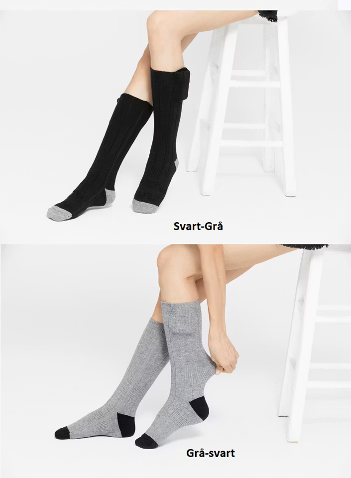Sveora™ PowerHeat Uppvärmda Strumpor med Kraftfullt Batteri