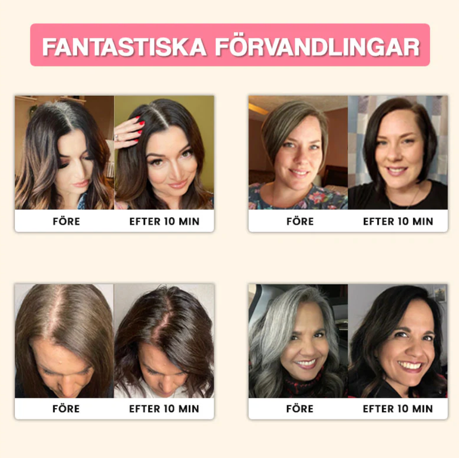 Sveora™ Nova Färgschampo – Skonsam hårfärg utan ammoniak, väteperoxid eller PPD