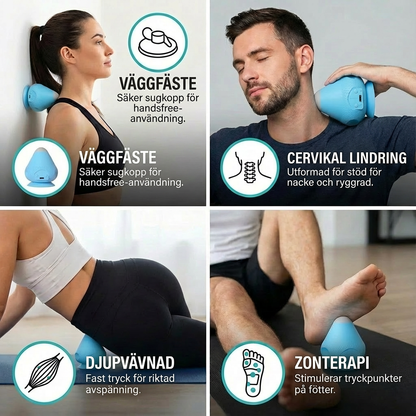 Sveora™ Triggerpunkt Massageboll med Sugpropp