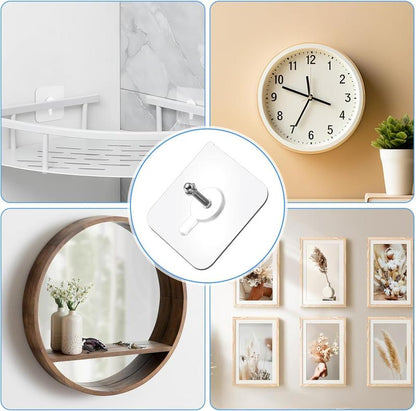 Sveora™ Självhäftande Väggkrokar – Stark hållfasthet, inga hål i väggen