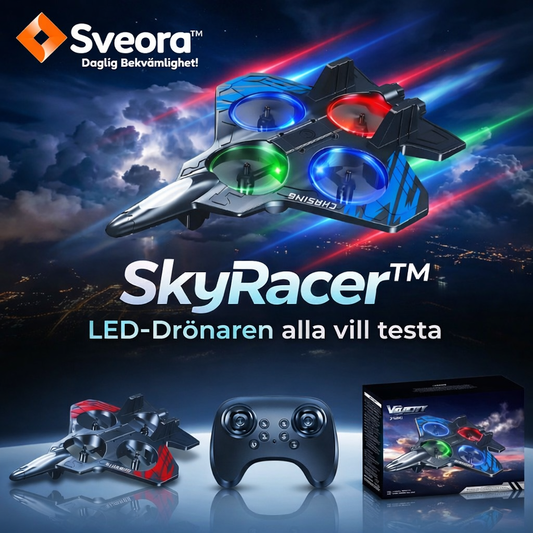 SkyRacer™ – LED-Drönaren alla vill testa