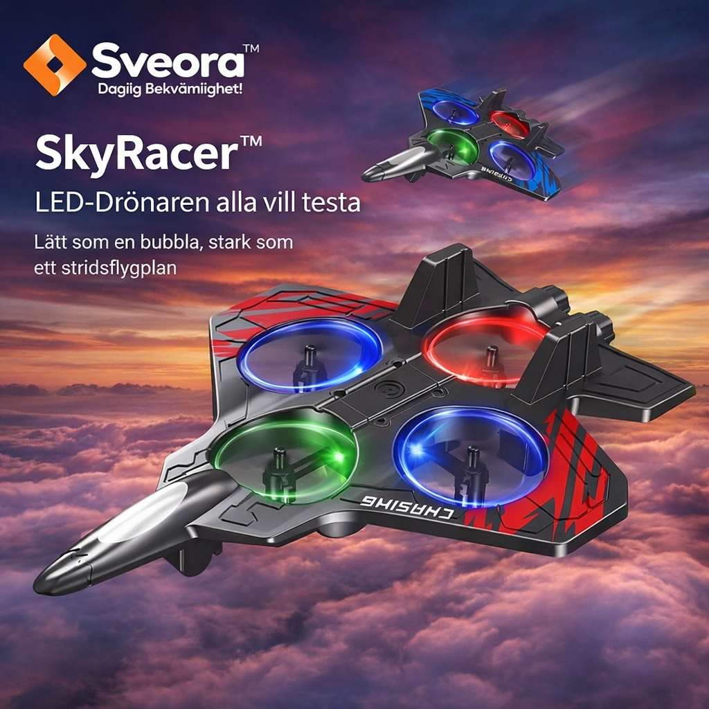 SkyRacer™ – LED-Drönaren alla vill testa