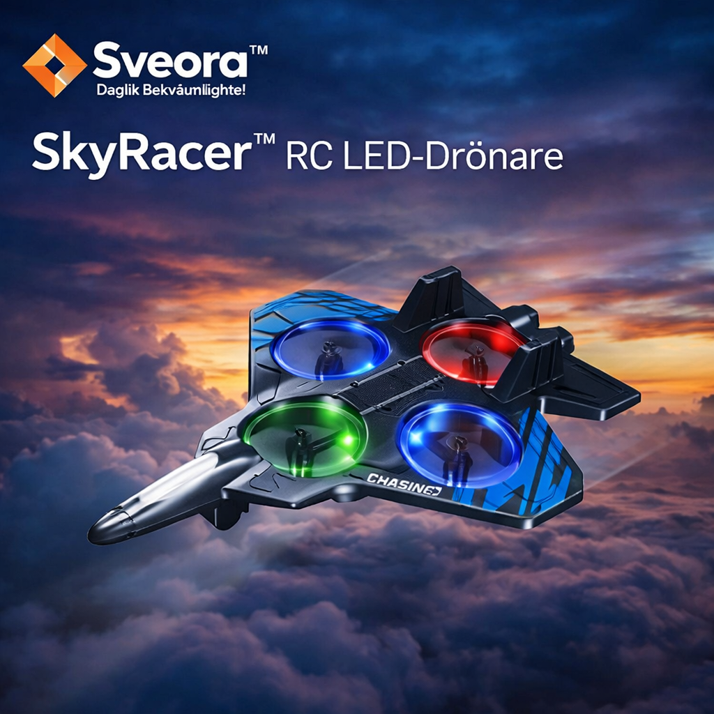 SkyRacer™ – LED-Drönaren alla vill testa