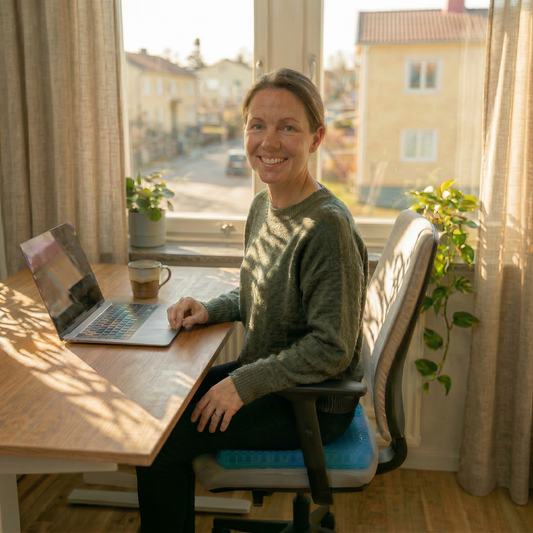 Sveora™ ErgoGel Pro – Ergonomisk Sittkudde