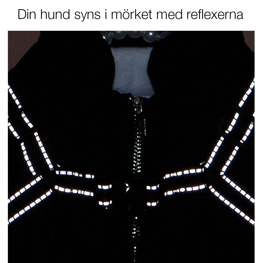 Sveora™ ArcticPaw - Hundjacka Varm vinterjacka med integrerad sele