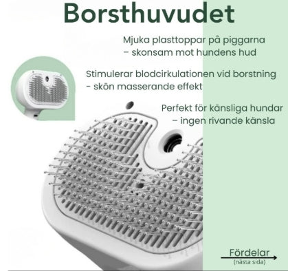 Sveora™ Sprayborste – Gör pälsvården enklare under fällningsperioden