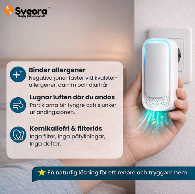 Sveora AllerClean™ - Friskare morgnar, Hälsosammare hem