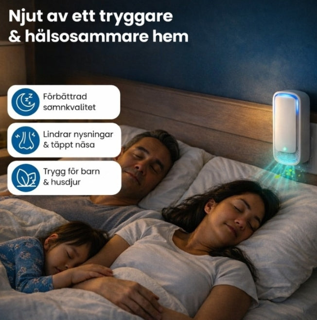 Sveora AllerClean™ - Friskare morgnar, Hälsosammare hem