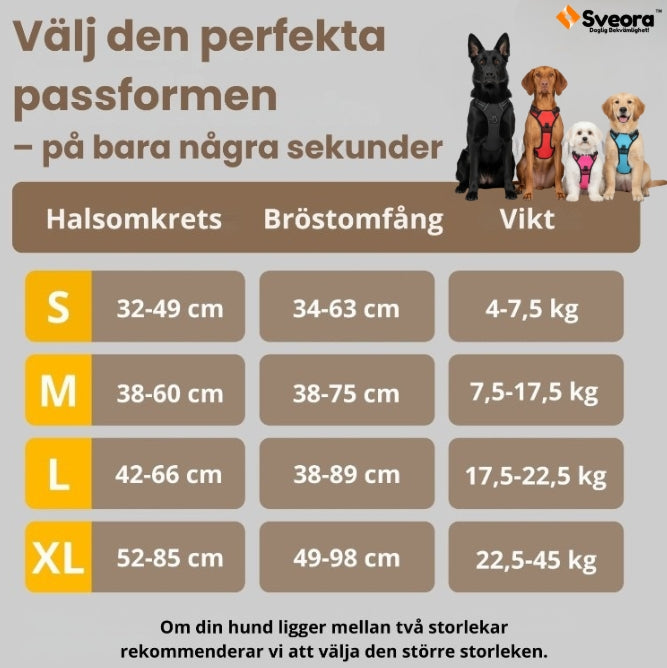 Sveora PullStop™ Slipp drag i kopplet