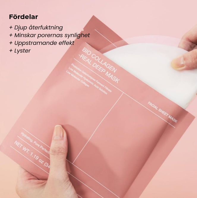 Sveora™ | Biodance Bio Collagen Real Deep Mask – 4 st