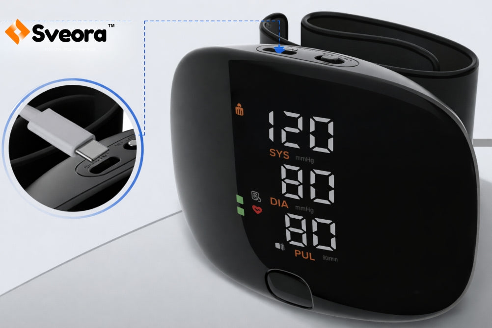 Sveora™ PulseTrack Pro - Blodtrycksmätare för handleden