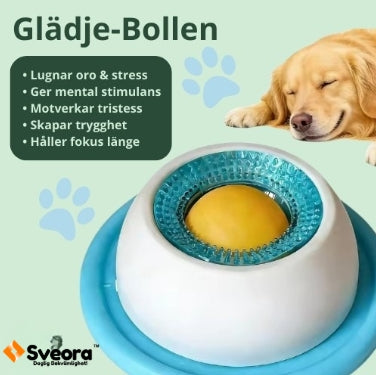 Sveora™ GlädjeBollen™ – Mental aktivering för nöjda hundar