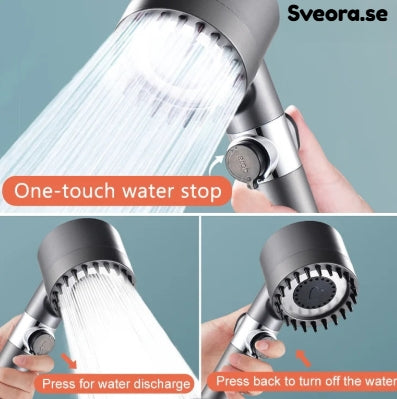 Sveora™ AquaLux Duschmunstycke