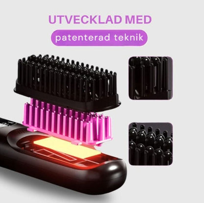 Sveora™ StyleAir Pro 3-i-1 Stylingborste – Locka, torka & platta