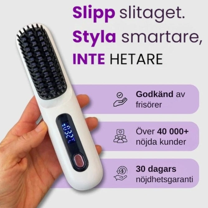 Sveora™ StyleAir Pro 3-i-1 Stylingborste – Locka, torka & platta