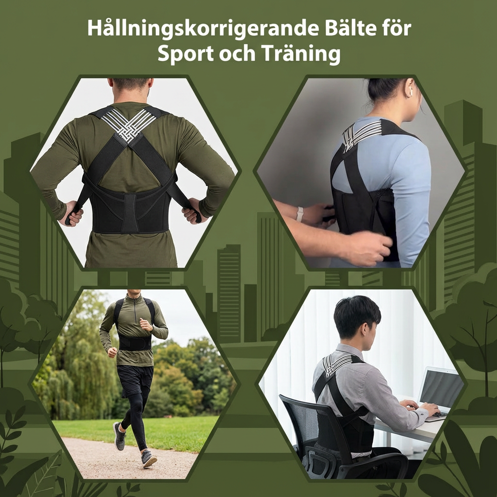 Sveora Posture Elite™ | Bekväm Ryggkorrigeringsbälte