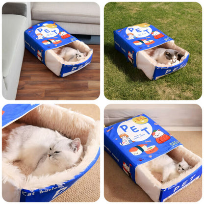 Sveora™ PurrNest™ Kattsäng – Mysig & innesluten viloplats