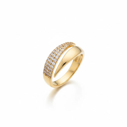 Sveora™ Radiance Adjustable Ring – 1+1 GRATIS | Elegante Sprankelende Strass Ring